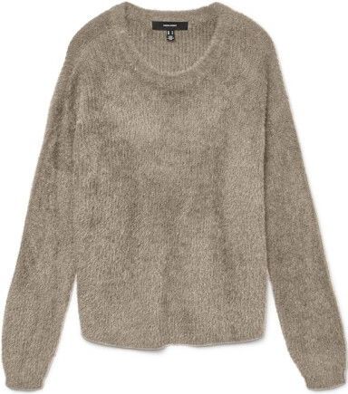 Vero Moda - Vmpuff LS O-neck Pullover - Taupe - Dames Trui