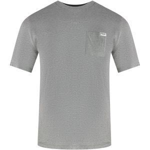 Aquascutum - Active Small Pocket - T-shirt - Lichtgrijs