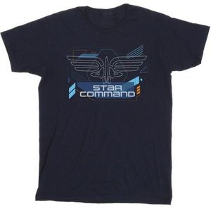 Li-cense Disney heren lightyear sterren commando pictogrammen t-shirt