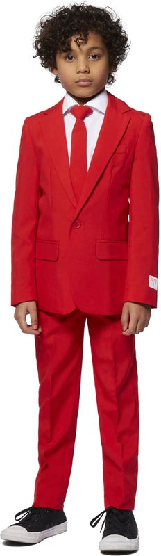 OppoSuits Boys red devil