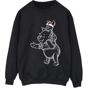 Li-cense Disney dames winnie the pooh knorretje kerst sweatshirt