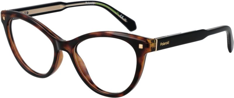 Polaroid - Optical Frame - Bruin - Cat-eye Silhouet - Volledig Omrand Montuur