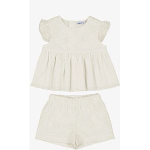 Mayoral - Kinder Set - Oranje en Wit - Meisjes