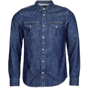 Lee - Regular Western Shirt - Blueprint - Overhemden