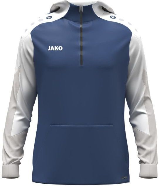 JAKO - Zip-Hoodie Dynamic - Nachtblauw/Wit/Lichtgrijs - Unisex