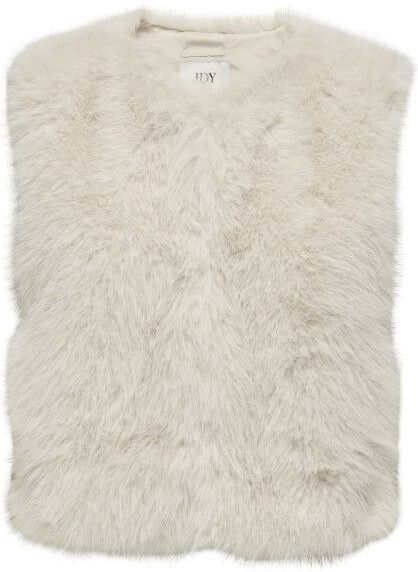 Jacqueline de Yong - Jdyora - Gilet - Birch - Faux Fur Waistcoat