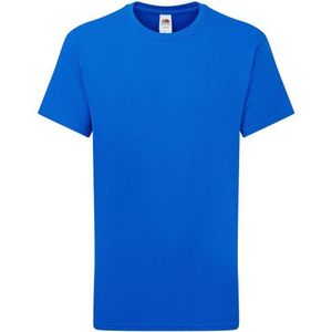 Fruit of the Loom - Effen T-shirt - Jongens - 100% Katoen - Korte Mouwen