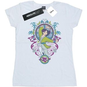 Li-cense Disney dames mulan ornamental katoenen t-shirt