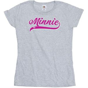 Li-cense Disney dames minnie mouse logo katoenen t-shirt