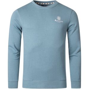 Aquascutum - Active Small Logo - Sweatshirt - Blauw