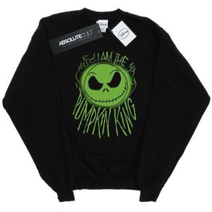 Li-cense Disney dames nightmare before christmas pumpkin king sweatshirt