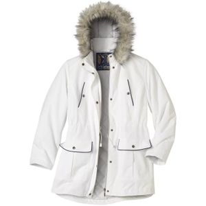 Atlas for Women Dames waterafstotende parka met capuchon