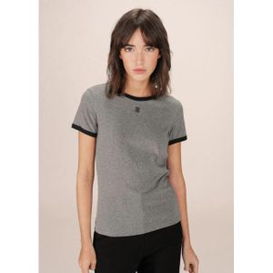Grace & Mila - SANY - T-shirt - Grijs - Korte Mouwen