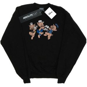 Li-cense - Disney - Sweatshirt - Grijs - 50% Katoen, 50% Polyester, Gedrukt, Crew Neck