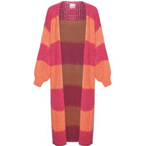 Jagger gebreide cardigan in roze
