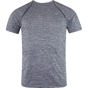 New Balance - Tenacity MT81095 HC - T-shirt - Grijs - Korte Mouw