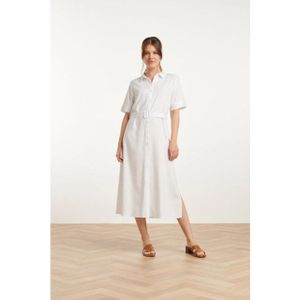 Smashed Lemon - Shirtjurk - Wit - 70% Rayon 30% Linnen