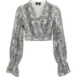 faina wikkelblouse met pailletten naemi