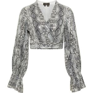 faina wikkelblouse met pailletten naemi