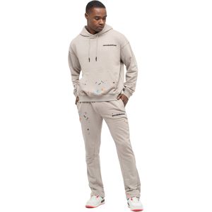 Trainingspak - 2-delig - Katoen - Lang/maxi - Normale Pasvorm - Lange Mouw