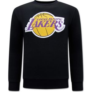 Local Fanatic Lakers print sweater