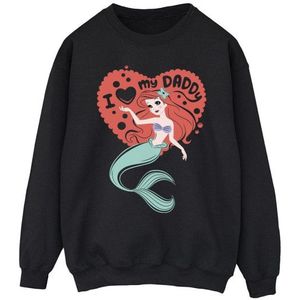 Li-cense Disney heren the little mermaid love daddy sweatshirt