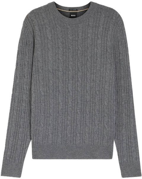 Boss - Hetico 10274959 - Trui - Gebreid - Regular Fit - Ronde Hals - Lange Mouwen