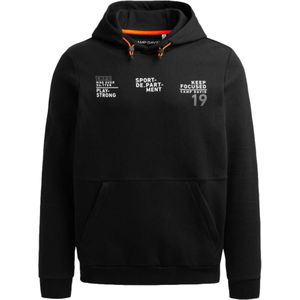 CAMP DAVID Sweatshirt  grijs / zwart / wit