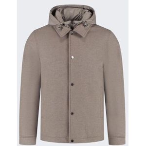 Woolrich Heren knitted wool shirt jacket