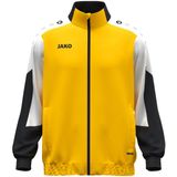 JAKO Unisex geweven jas Dynamic, geel/wit/zwart, S