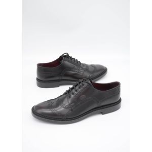 Dolce & Gabbana - Derby Schoenen - Paars - Leer - Wingtip Design