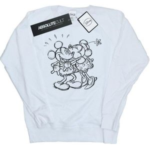 Li-cense Disney dames mickey and minnie kiss sweatshirt