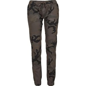 Urban Classics Dames camo joggingbroek