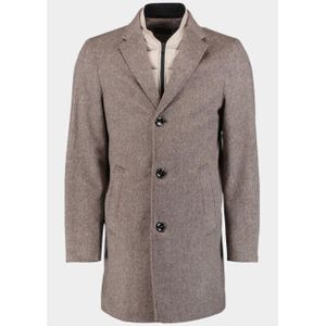 Mario Fiorenzo Wollen jas hans, 100% wol met nylon inlay 9082h/3 brown