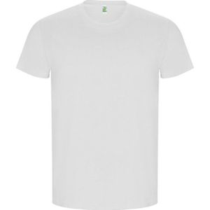 Roly Heren gouden effen t-shirt met korte mouwen