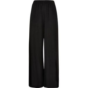 Urban Classics Dames viscose broek met wijde pijpen los