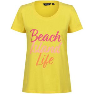 Regatta - Filandra VIII - Strand T-shirt - Dames - Grafische Druk - Korte Mouwen