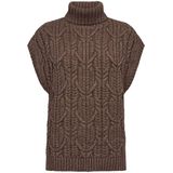 Co'Couture - Spencer 32222 ROW - Vest - Bruin