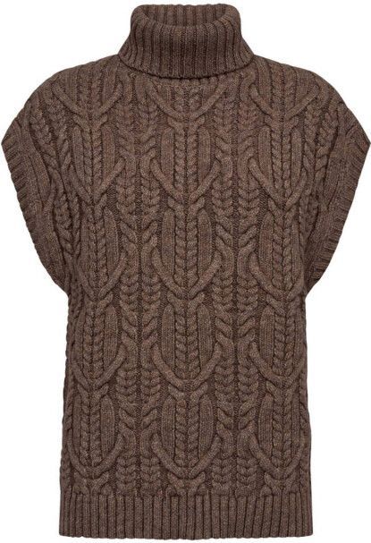 Co'Couture - Spencer 32222 ROW - Vest - Bruin