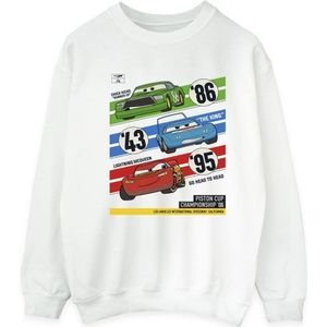 Li-cense - Disney Cars - Sweatshirt - Zwart - 50% Katoen, 50% Polyester, Crew Neck