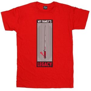 Li-cense Disney heren mulan movie legacy zwaard t-shirt