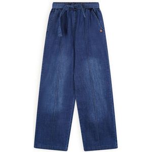 NoNo Meisjes jeans broek palazzo sayla navy