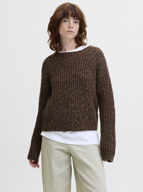 JJXX - JXSKYLA - Trui - Donkerbruin - Losse Pasvorm