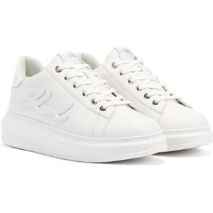 Sneakers - Zwart - Leer - Karl Signature-logo