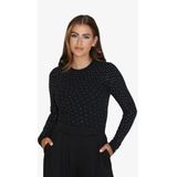 Reinders - Ribb Diamond LS - Longsleeve - True Black