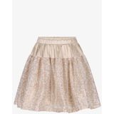 Le Chic - Meisjes Rok - Goud - Sequined Panel
