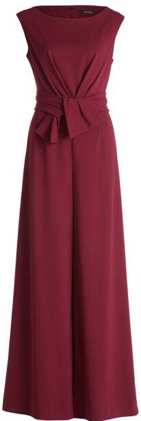 Jumpsuit - Effen - Gladde Stof - Mouwloos - Normale Pasvorm - Lang