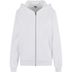 Urban Classics Dames fluffy full zip hoodie