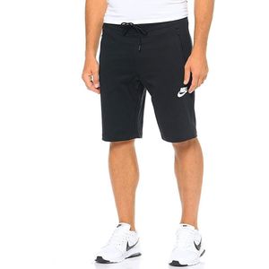 Nike - 803672-010 - Fleece Sweat Shorts - Zwart