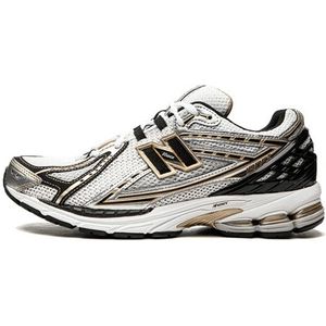 New Balance - 1906R - Sneakers - Wit Goud - Materiaal: Mesh